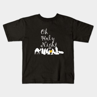 Oh Holy Night Kids T-Shirt